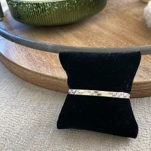 Sterling silver 5mm herringbone bracelet